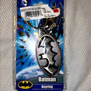 DC Comics BATMAN Key Ring, NWT, Heavy